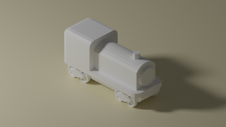 Steam Train Realistic Lighting